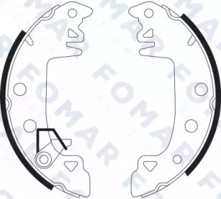 Комлект тормозных накладок FOMAR Friction FO 9083